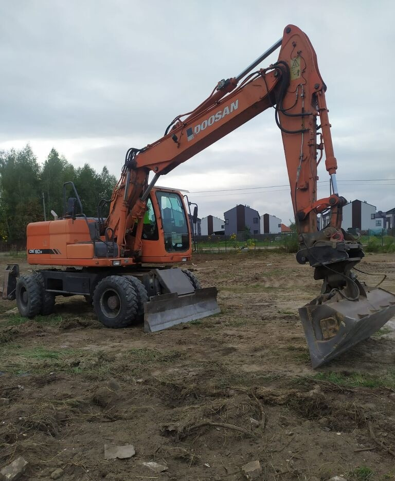 Doosan DX160 w - 轮式挖掘机:图4 Doosan DX160 w - 轮式挖掘机:图4