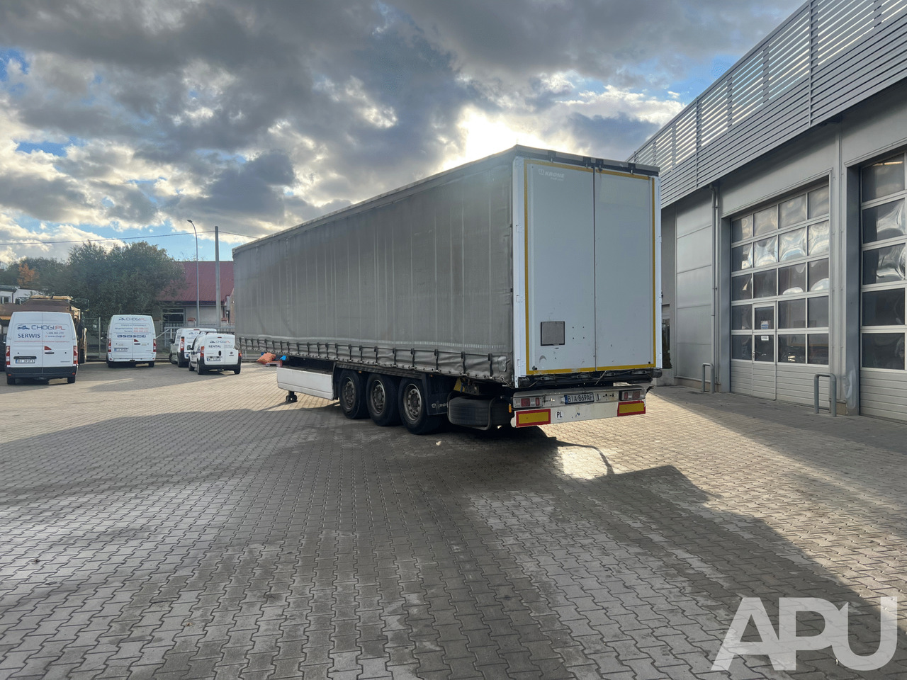 Naczepa ciężarowa KRONE - 侧帘半拖车:图3 Naczepa ciężarowa KRONE - 侧帘半拖车:图3