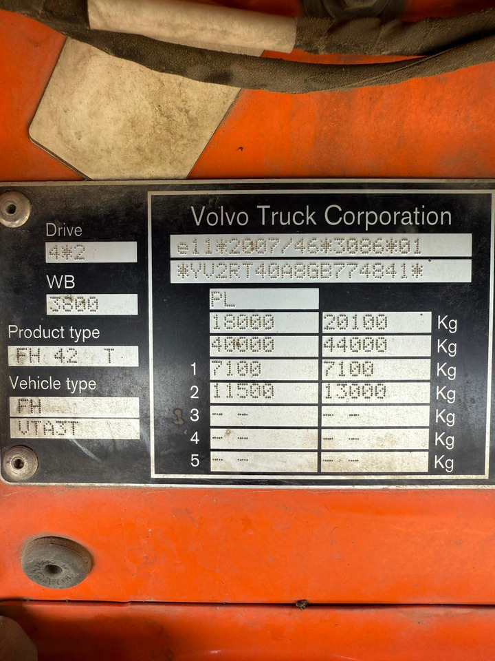 Volvo FH500 4×2 - 牵引车:图2 Volvo FH500 4×2 - 牵引车:图2