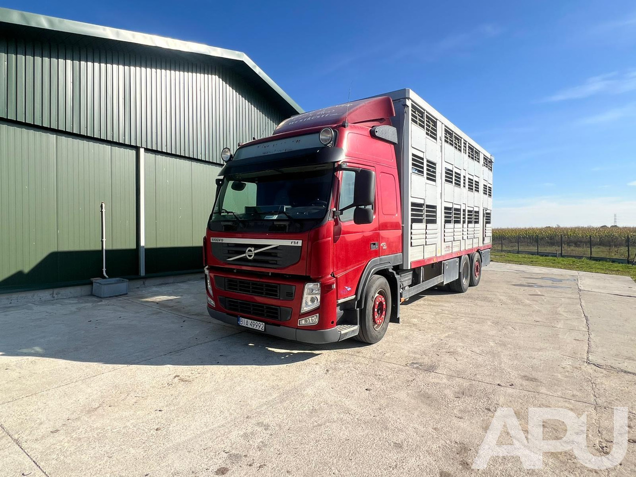 Volvo Fm 410 DO PRZEWOZU BYDŁA - 牲畜运输车:图1 Volvo Fm 410 DO PRZEWOZU BYDŁA - 牲畜运输车:图1