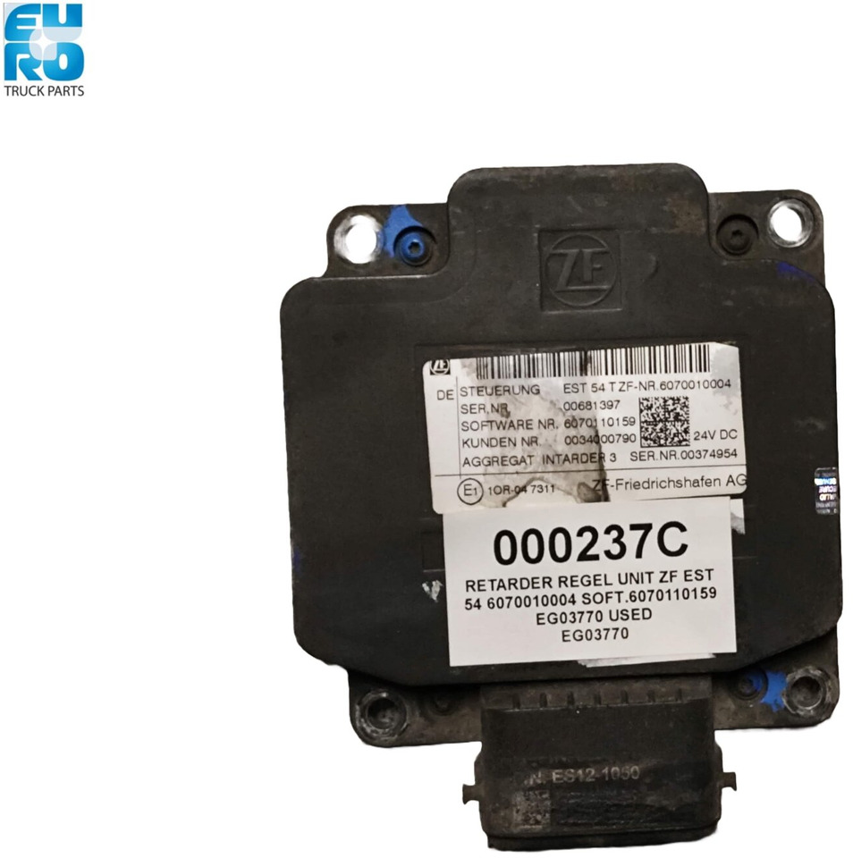RETARDER REGEL UNIT ZF EST 54 6070010004 SOFT.6070110159 EG03770 USED 000237C - 传动装置 适用于 卡车:图1 RETARDER REGEL UNIT ZF EST 54 6070010004 SOFT.6070110159 EG03770 USED 000237C - 传动装置 适用于 卡车:图1