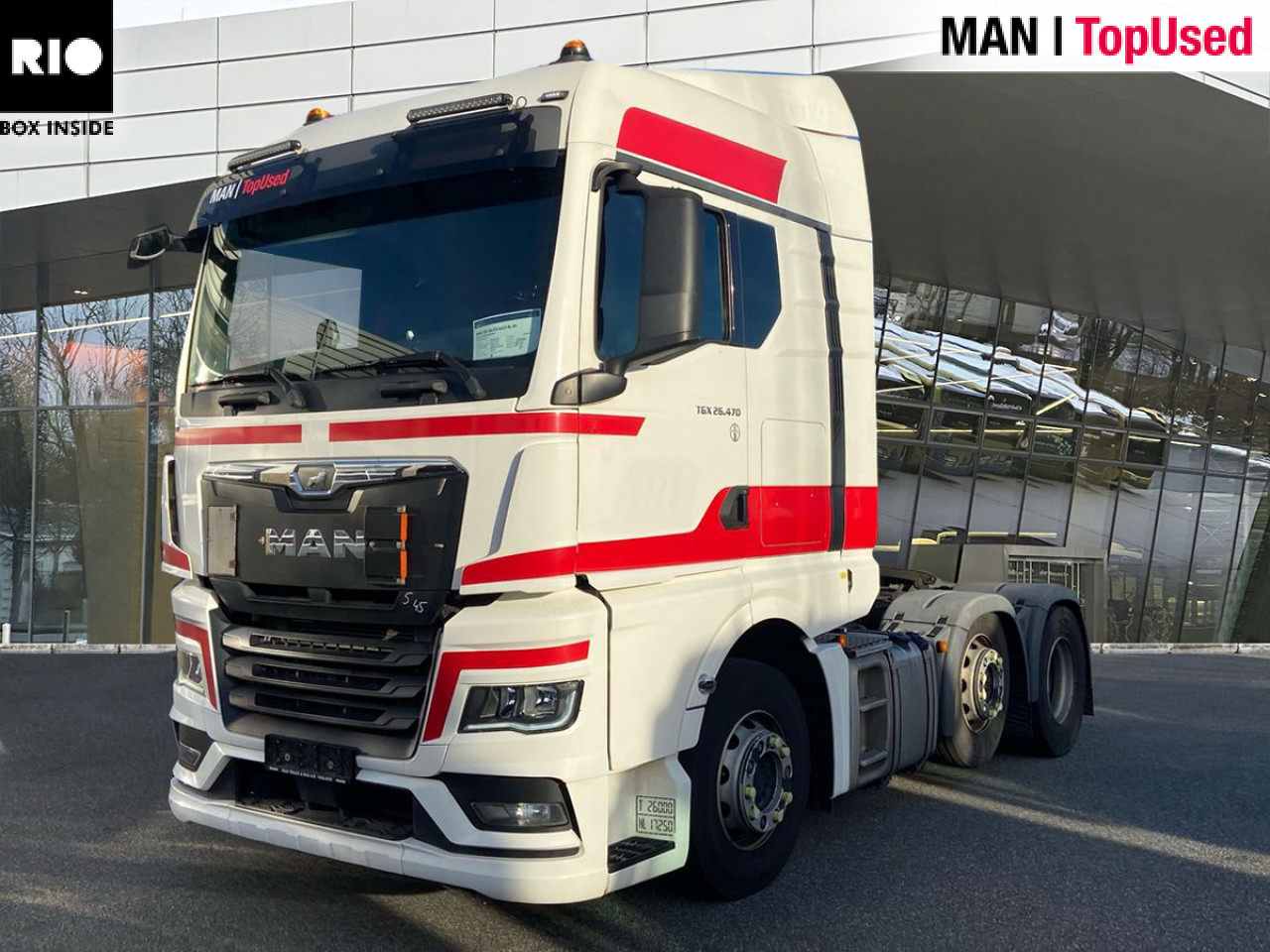 MAN TGX 26.470 6x2/4 BL SA "ADR" - 牵引车:图1 MAN TGX 26.470 6x2/4 BL SA "ADR" - 牵引车:图1