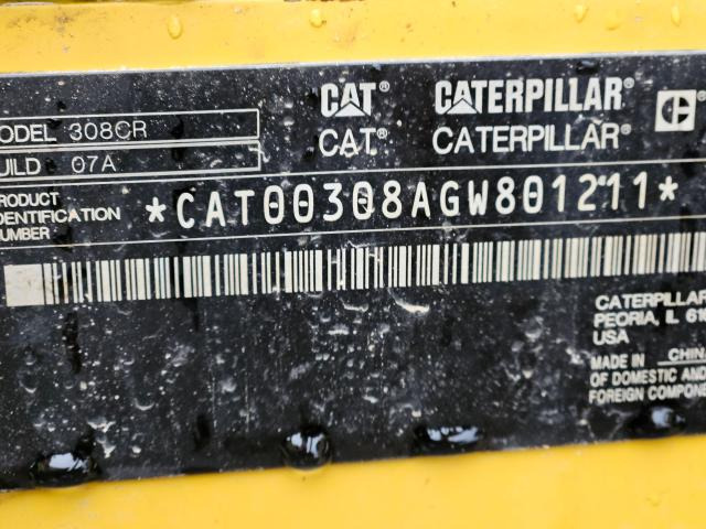 CATERPILLAR 308CR 租赁 CATERPILLAR 308CR：图7