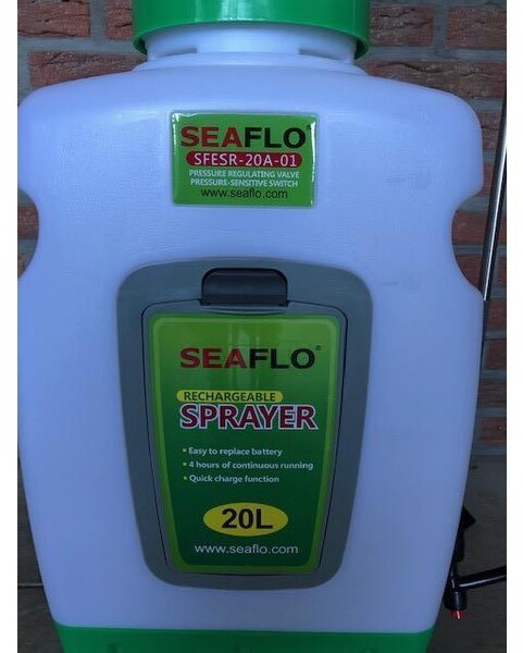 Seaflo Accu rug spuit, 20 liter - 拖拉机悬挂式喷雾机:图2 Seaflo Accu rug spuit, 20 liter - 拖拉机悬挂式喷雾机:图2