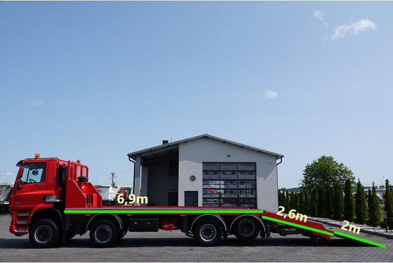 DAF CF 460 / 8x2/ LAWETA / PLATFORMA / NAJAZDY HYDRAULICZNE / WYCIĄ - 拖吊车:图5 DAF CF 460 / 8x2/ LAWETA / PLATFORMA / NAJAZDY HYDRAULICZNE / WYCIĄ - 拖吊车:图5