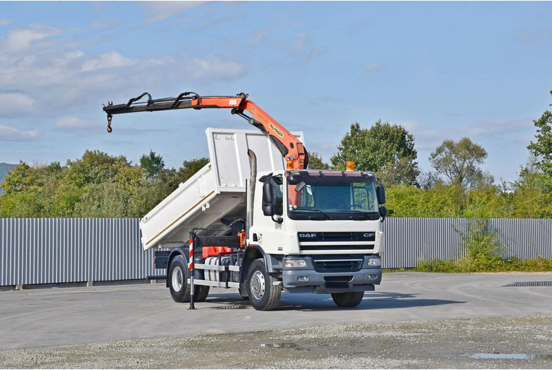 DAF CF 75.310 Kipper 4,30 m* KRAN * TOPZUSTAND - 翻斗车:图2 DAF CF 75.310 Kipper 4,30 m* KRAN * TOPZUSTAND - 翻斗车:图2