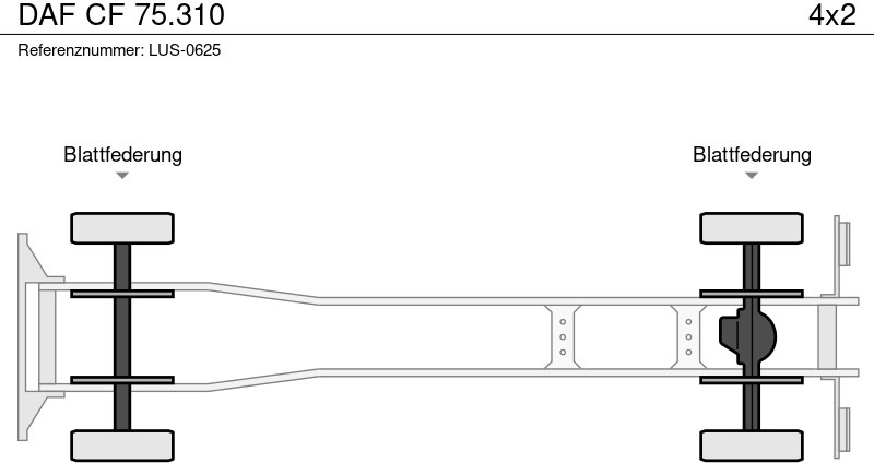 DAF CF 75.310 租赁 DAF CF 75.310：图16
