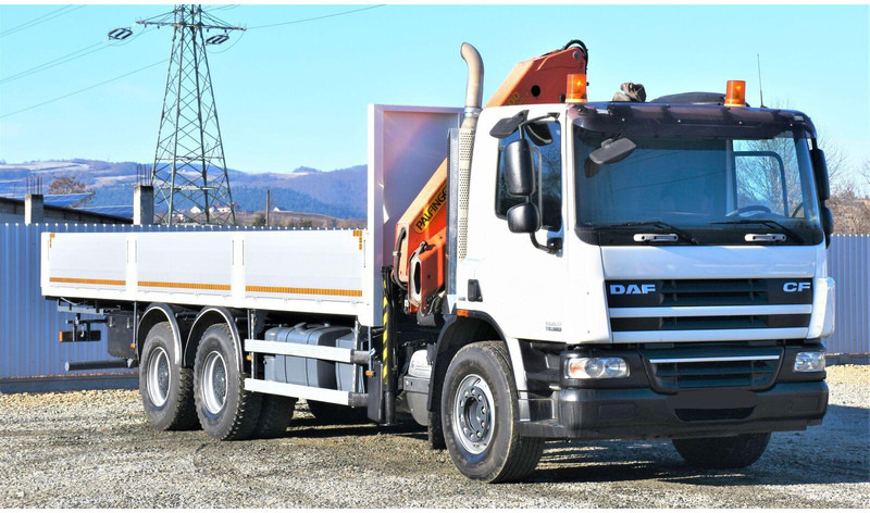 DAF CF 75.360 - 栏板式/ 平板卡车, 起重车:图3 DAF CF 75.360 - 栏板式/ 平板卡车, 起重车:图3