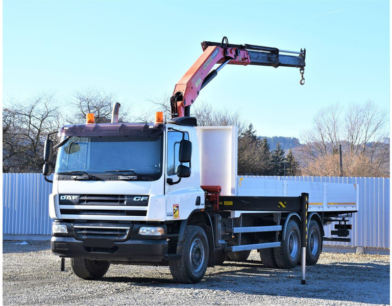 DAF CF 75.360 - 栏板式/ 平板卡车, 起重车:图2 DAF CF 75.360 - 栏板式/ 平板卡车, 起重车:图2
