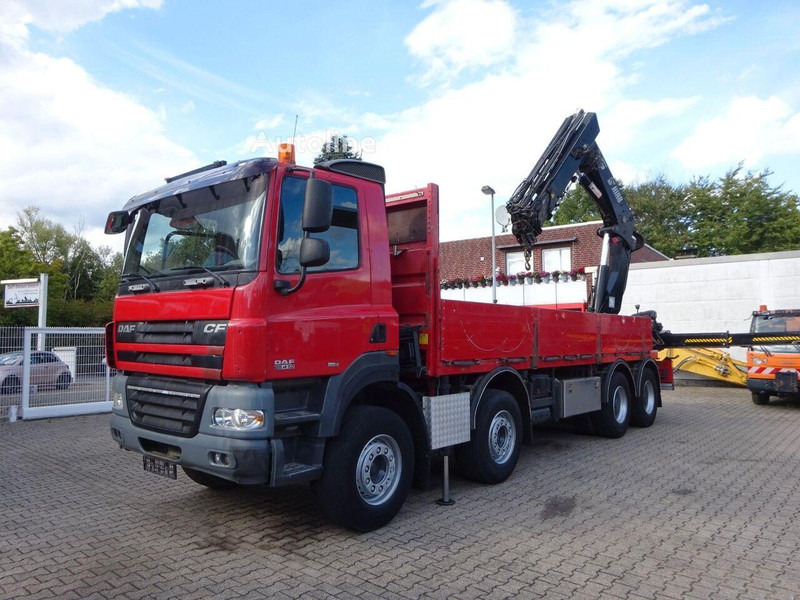 DAF CF 85.410 - Flatbed + crane - 栏板式/ 平板卡车, 起重车:图3 DAF CF 85.410 - Flatbed + crane - 栏板式/ 平板卡车, 起重车:图3