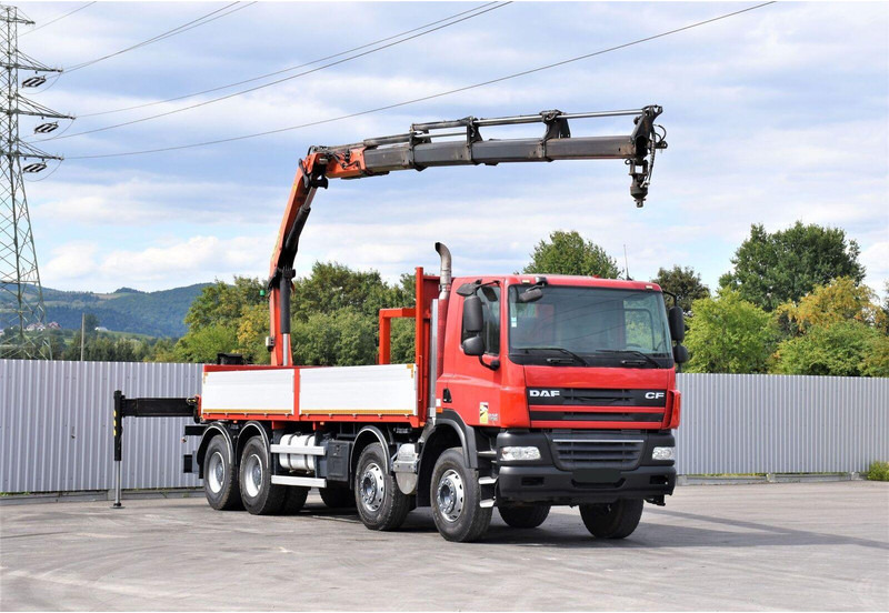 DAF CF 85.410 - 栏板式/ 平板卡车, 起重车:图2 DAF CF 85.410 - 栏板式/ 平板卡车, 起重车:图2