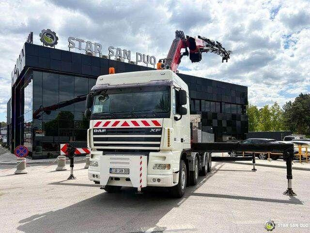 DAF XF 105.510 8x4 FASSI F800 XP Crane Fifth wheel - 栏板式/ 平板卡车, 起重车:图5 DAF XF 105.510 8x4 FASSI F800 XP Crane Fifth wheel - 栏板式/ 平板卡车, 起重车:图5