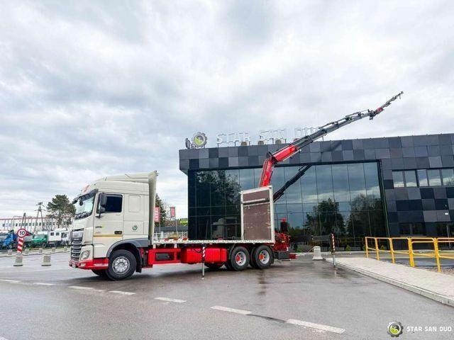 DAF XF 440 6x2 Fassi F365 FLY JIBCranePallet Grippe - 栏板式/ 平板卡车, 起重车:图3 DAF XF 440 6x2 Fassi F365 FLY JIBCranePallet Grippe - 栏板式/ 平板卡车, 起重车:图3