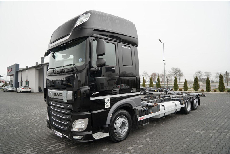DAF XF 480 / BDF / 6X2 / / SSC / I-PARK COOL / OŚ PODNOSZONA / WECON - 集装箱运输车/ 可拆卸车身的卡车:图3 DAF XF 480 / BDF / 6X2 / / SSC / I-PARK COOL / OŚ PODNOSZONA / WECON - 集装箱运输车/ 可拆卸车身的卡车:图3