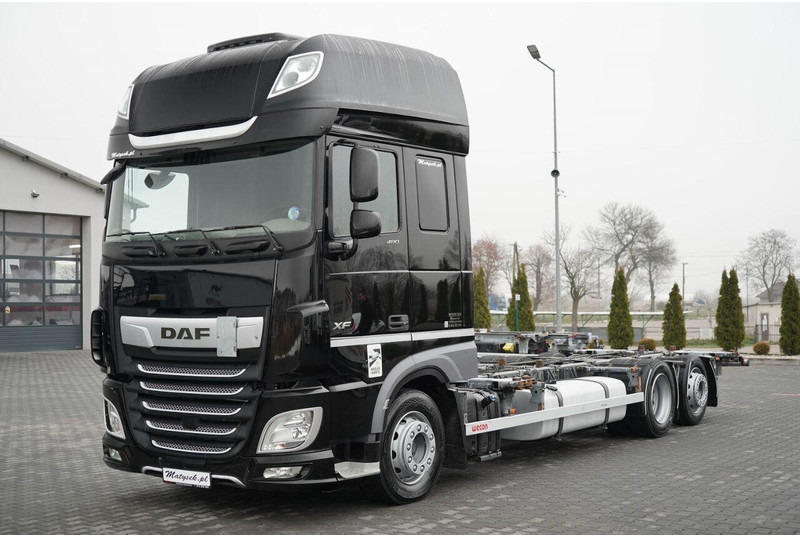 DAF XF 480 / BDF / 6X2 / / SSC / I-PARK COOL / OŚ PODNOSZONA / WECON - 集装箱运输车/ 可拆卸车身的卡车:图2 DAF XF 480 / BDF / 6X2 / / SSC / I-PARK COOL / OŚ PODNOSZONA / WECON - 集装箱运输车/ 可拆卸车身的卡车:图2