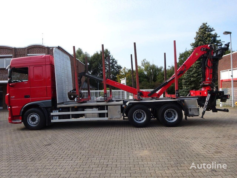 DAF XF 510 6x4 Crane EPSILON M120Z - 木材运输车, 起重车:图4 DAF XF 510 6x4 Crane EPSILON M120Z - 木材运输车, 起重车:图4