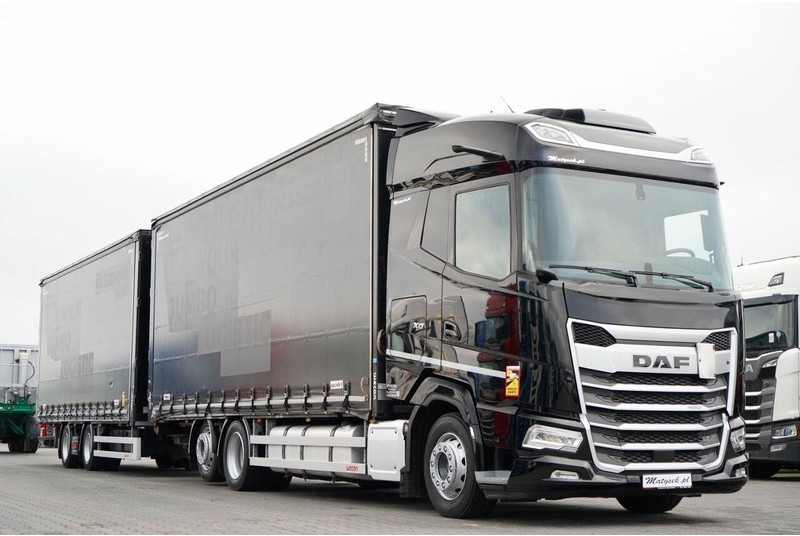 DAF XG 480 / ZESTAW TANDEM / 120 M3 / PRZEJAZDOWY / OŚ PODNOSZONA / - 牵引车:图4 DAF XG 480 / ZESTAW TANDEM / 120 M3 / PRZEJAZDOWY / OŚ PODNOSZONA / - 牵引车:图4