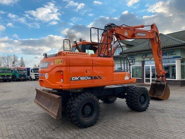 Doosan DX 160 W-3 - 轮式挖掘机:图3 Doosan DX 160 W-3 - 轮式挖掘机:图3