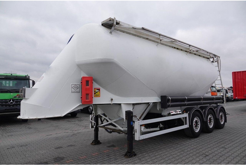 Feldbinder CEMENTONACZEPA / 2 KOMORY / 37 000 L / SILOS / DO MATERIAŁÓW SYP - 筒仓拖车:图2 Feldbinder CEMENTONACZEPA / 2 KOMORY / 37 000 L / SILOS / DO MATERIAŁÓW SYP - 筒仓拖车:图2