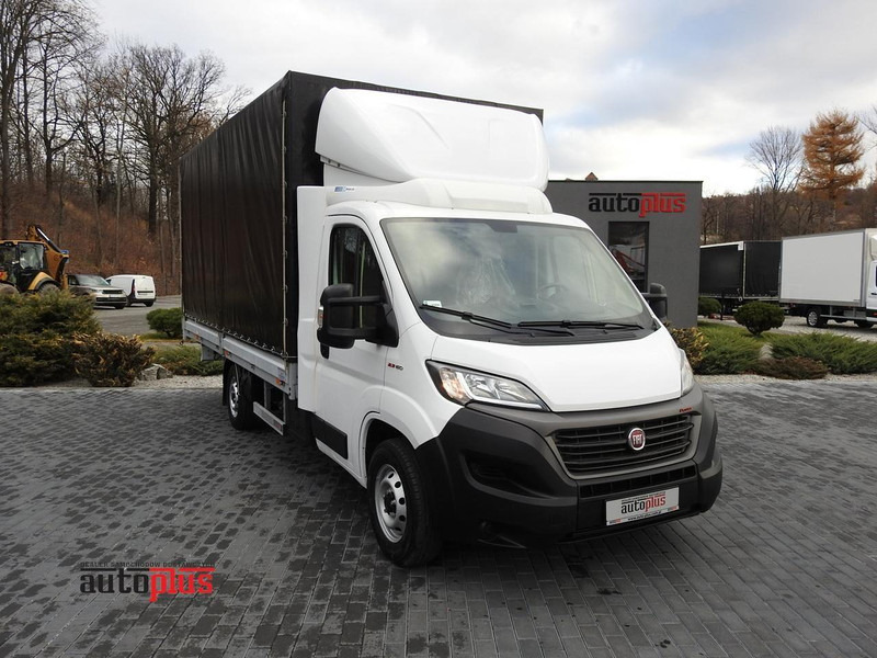 Fiat DUCATO PLANDEKA 10 PALET KLIMATYZACJA PNEUMATYKA 160KM [ T63576 - 侧帘货车:图1 Fiat DUCATO PLANDEKA 10 PALET KLIMATYZACJA PNEUMATYKA 160KM [ T63576 - 侧帘货车:图1