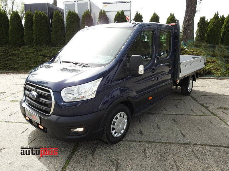 Ford TRANSIT SKRZYNIA PODWÓJNA KABINA DOKA 7 MIEJSC TEMPOMAT KLIMATYZ - 平板货车, 康比货车:图1 Ford TRANSIT SKRZYNIA PODWÓJNA KABINA DOKA 7 MIEJSC TEMPOMAT KLIMATYZ - 平板货车, 康比货车:图1