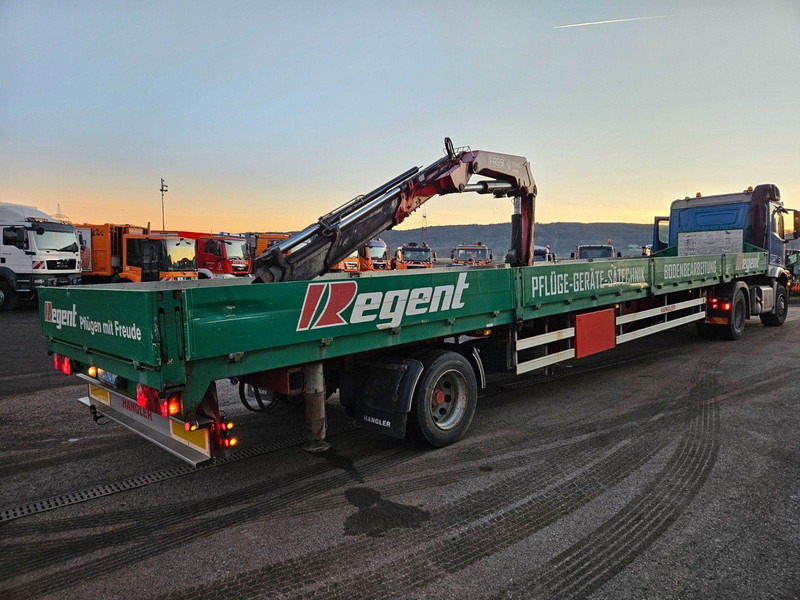 Hangler + Fassi F 240 - 栏板式/ 平板半拖车:图2 Hangler + Fassi F 240 - 栏板式/ 平板半拖车:图2