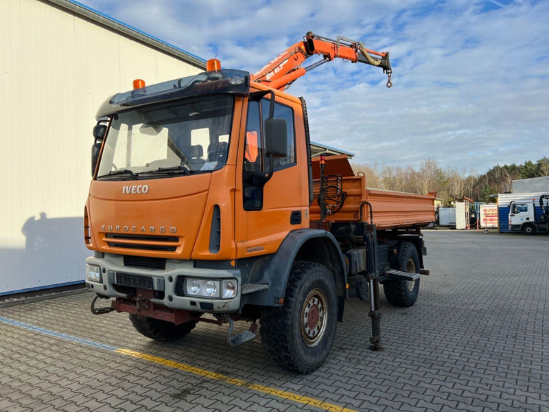 Iveco 140 E 24 4x4 + Atlas AK 65.2 A1 - 翻斗车, 起重车:图1 Iveco 140 E 24 4x4 + Atlas AK 65.2 A1 - 翻斗车, 起重车:图1