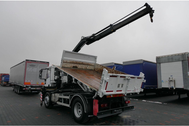 Iveco 19 - 320 KM / E 6 / Wywrotka + HDS / HYDROBURTA / 3 STRONNY KIPP - 翻斗车, 起重车:图3 Iveco 19 - 320 KM / E 6 / Wywrotka + HDS / HYDROBURTA / 3 STRONNY KIPP - 翻斗车, 起重车:图3