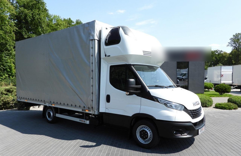 Iveco DAILY 35S18 PLANDEKA 10 PALET WEBASTO TEMPOMAT LEDY PNEUMATYKA K - 侧帘货车:图1 Iveco DAILY 35S18 PLANDEKA 10 PALET WEBASTO TEMPOMAT LEDY PNEUMATYKA K - 侧帘货车:图1
