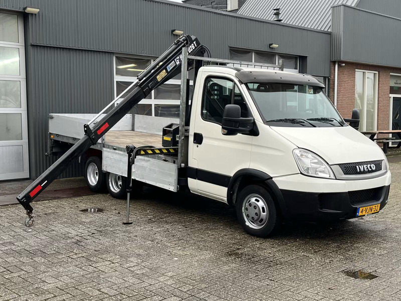 Iveco Daily 40C17 BE Clixtar - Flatbed truck + crane - 平板货车:图2 Iveco Daily 40C17 BE Clixtar - Flatbed truck + crane - 平板货车:图2
