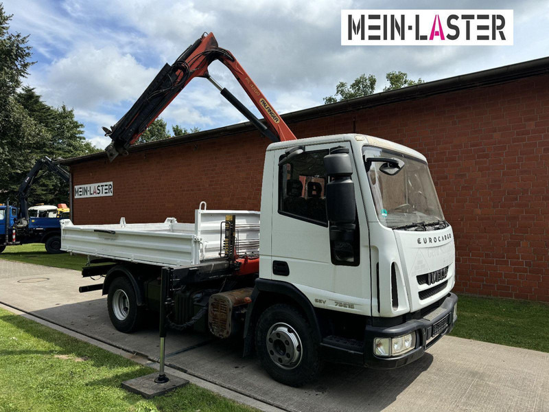 Iveco ML75E16 3-Way Meiller Tipper Crane Palfinger PK 4200 - 翻斗车, 起重车:图1 Iveco ML75E16 3-Way Meiller Tipper Crane Palfinger PK 4200 - 翻斗车, 起重车:图1