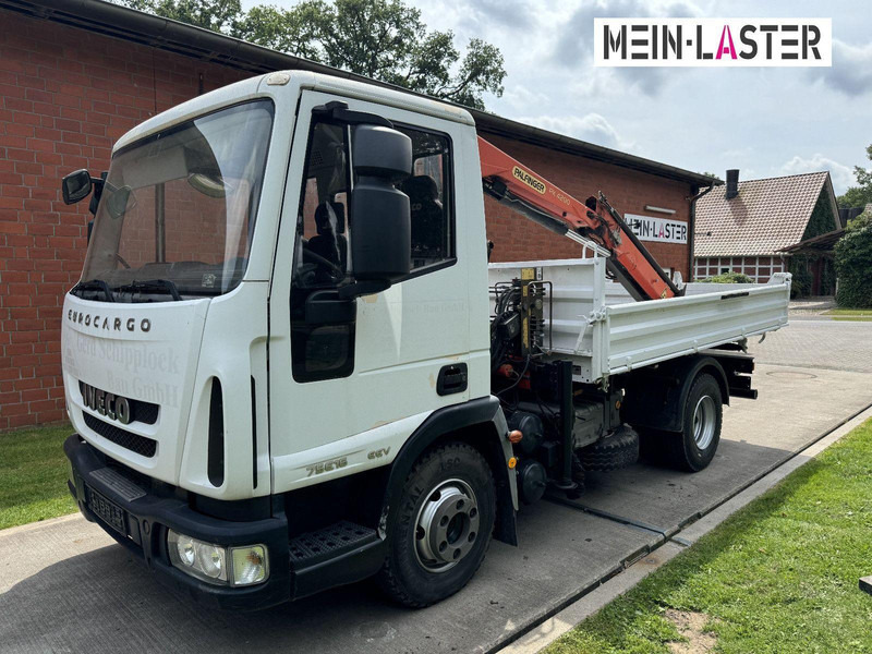 Iveco ML75E16 3-Way Meiller Tipper Crane Palfinger PK 4200 - 翻斗车, 起重车:图4 Iveco ML75E16 3-Way Meiller Tipper Crane Palfinger PK 4200 - 翻斗车, 起重车:图4