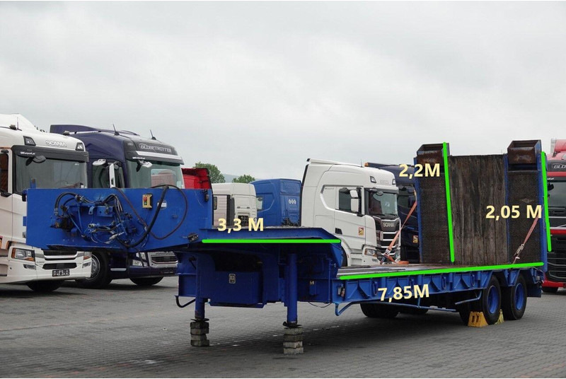 Kaiser LAWETA NISKOPODWOZIOWA / NAJAZDY HYDRAULICZNE / WCIĄGARKA / 2 OS - 低装载半拖车:图3 Kaiser LAWETA NISKOPODWOZIOWA / NAJAZDY HYDRAULICZNE / WCIĄGARKA / 2 OS - 低装载半拖车:图3