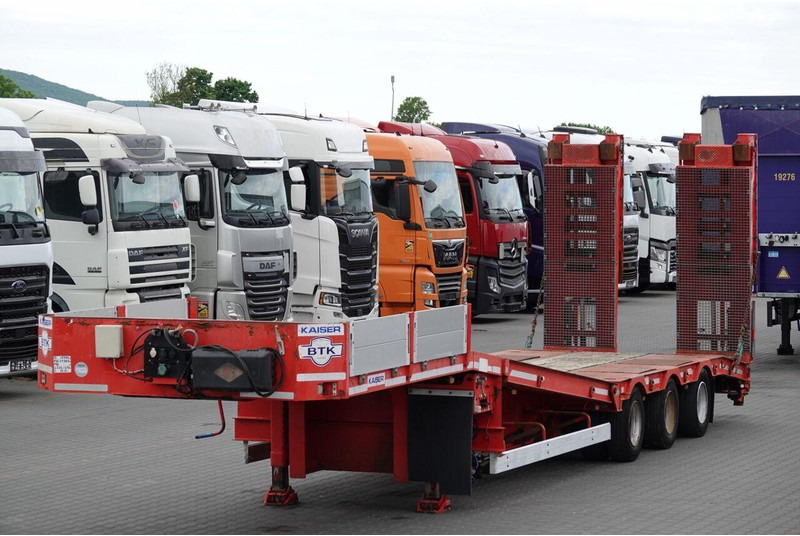 Kaiser S450 / NACZEPA LAWETA / NISKOPODWOZIE / PODEST HYDRAULICZNY / NA - 低装载半拖车:图1 Kaiser S450 / NACZEPA LAWETA / NISKOPODWOZIE / PODEST HYDRAULICZNY / NA - 低装载半拖车:图1