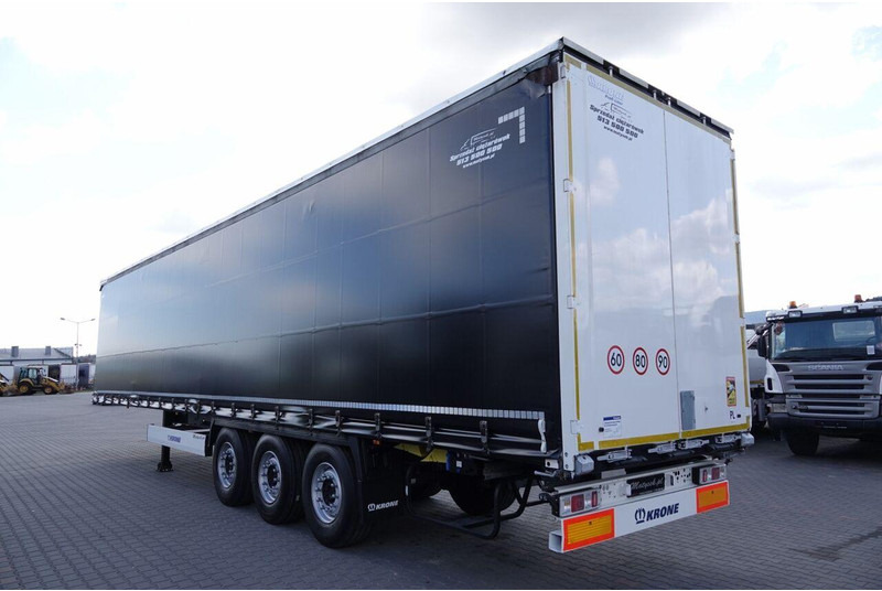 Krone FIRANKA / STANDARD / OPONY 100% / DACH PODNOSZONY / OŚ PODNOSZON - 侧帘半拖车:图4 Krone FIRANKA / STANDARD / OPONY 100% / DACH PODNOSZONY / OŚ PODNOSZON - 侧帘半拖车:图4