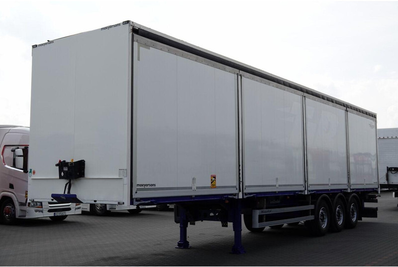 Lecitrailer KONTENER / KOFFER / OTWIERANE BOKI / MOCNA PODŁOGA SZYNA DESKA - 封闭厢式半拖车:图4 Lecitrailer KONTENER / KOFFER / OTWIERANE BOKI / MOCNA PODŁOGA SZYNA DESKA - 封闭厢式半拖车:图4