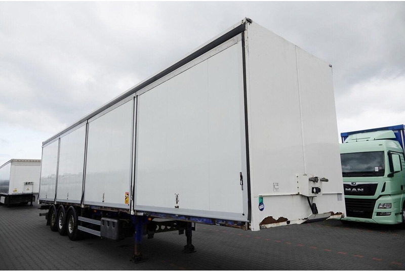 Lecitrailer KONTENER / KOFFER / OTWIERANE BOKI / MOCNA PODŁOGA SZYNA DESKA - 封闭厢式半拖车:图2 Lecitrailer KONTENER / KOFFER / OTWIERANE BOKI / MOCNA PODŁOGA SZYNA DESKA - 封闭厢式半拖车:图2