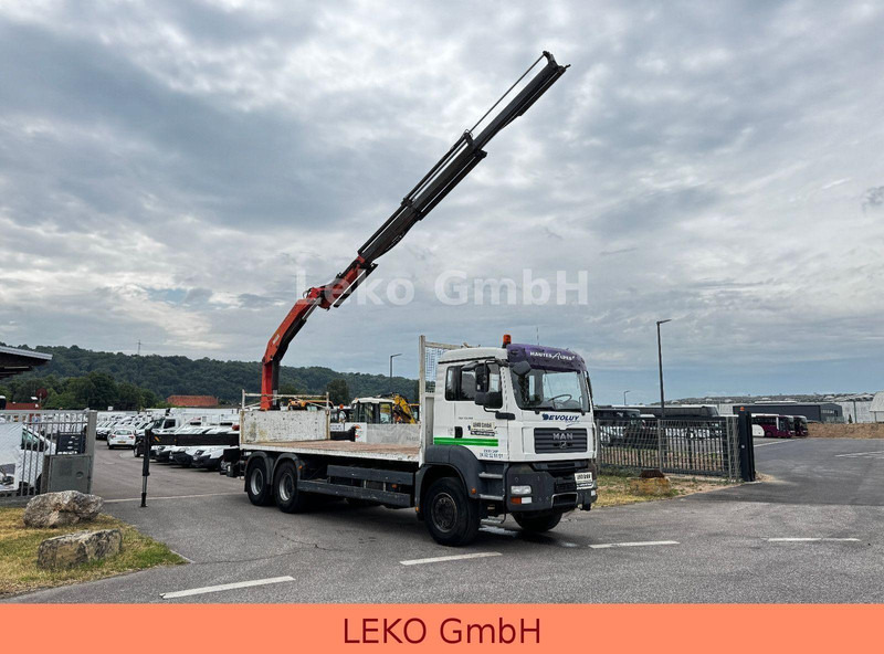 MAN TGA 33.360 - 栏板式/ 平板卡车, 起重车:图2 MAN TGA 33.360 - 栏板式/ 平板卡车, 起重车:图2