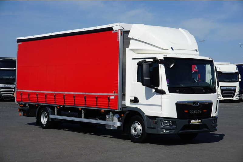 MAN TGL / 12.190 / E 6 / FIRANKA + WINDA / ŁAD. 6 525 KG / 16 PALET - 侧帘卡车:图2 MAN TGL / 12.190 / E 6 / FIRANKA + WINDA / ŁAD. 6 525 KG / 16 PALET - 侧帘卡车:图2