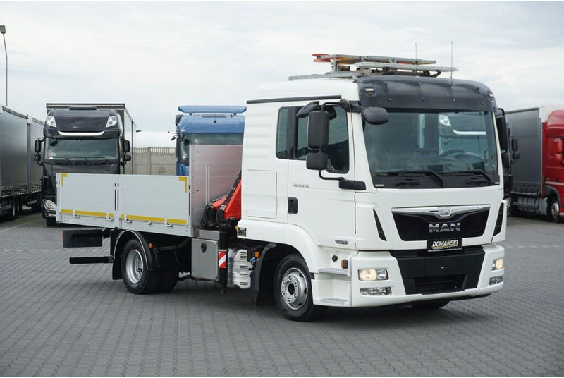 MAN TGL / 12.250 / SKRZYNIOWY + HDS / FASSI F 65 / PILOT - 栏板式/ 平板卡车, 起重车:图3 MAN TGL / 12.250 / SKRZYNIOWY + HDS / FASSI F 65 / PILOT - 栏板式/ 平板卡车, 起重车:图3