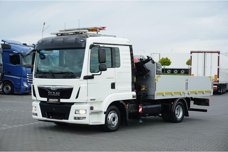 MAN TGL / 12.250 / SKRZYNIOWY + HDS / FASSI F 65 / PILOT - 栏板式/ 平板卡车, 起重车:图2 MAN TGL / 12.250 / SKRZYNIOWY + HDS / FASSI F 65 / PILOT - 栏板式/ 平板卡车, 起重车:图2