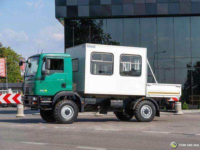 MAN TGM 13.240 4x4 BL Double Cab Camper BUS - 驾驶室底盘卡车, 起重车:图4 MAN TGM 13.240 4x4 BL Double Cab Camper BUS - 驾驶室底盘卡车, 起重车:图4