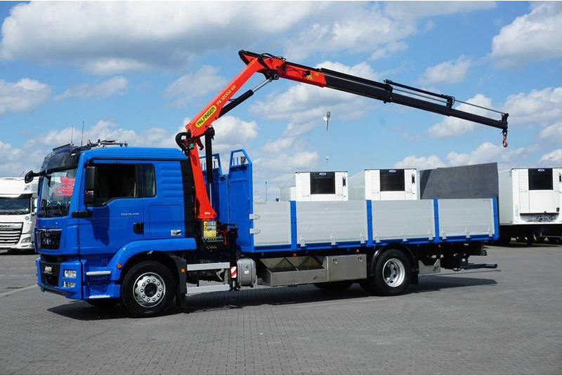 MAN TGM / 18.290 / SKRZYNIOWY + HDS + WINDA / PALFINGER PK 12002 / - 栏板式/ 平板卡车, 起重车:图3 MAN TGM / 18.290 / SKRZYNIOWY + HDS + WINDA / PALFINGER PK 12002 / - 栏板式/ 平板卡车, 起重车:图3