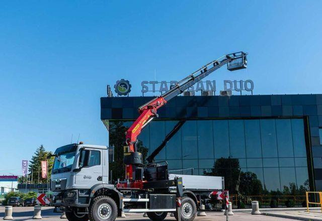 MAN TGM 18.320 4x4 PALFINGER PK 27002 Basket NEW ! - 栏板式/ 平板卡车, 起重车:图1 MAN TGM 18.320 4x4 PALFINGER PK 27002 Basket NEW ! - 栏板式/ 平板卡车, 起重车:图1