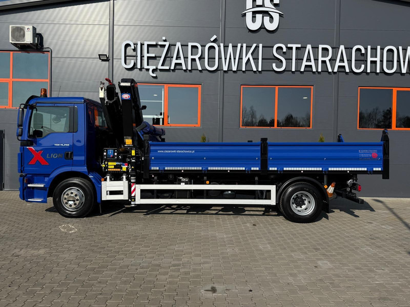 MAN TGM TGL 15.250 / E6 / wywrotka 3-S + HMF żuraw z pilotem / H - 翻斗车, 起重车:图5 MAN TGM TGL 15.250 / E6 / wywrotka 3-S + HMF żuraw z pilotem / H - 翻斗车, 起重车:图5