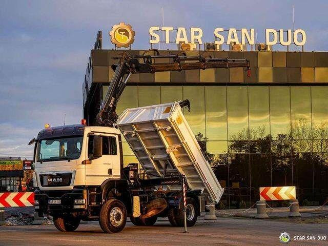 MAN TGS 18.360 4x4 HIAB 144 E-4 Crane Kipper - 翻斗车, 起重车:图4 MAN TGS 18.360 4x4 HIAB 144 E-4 Crane Kipper - 翻斗车, 起重车:图4