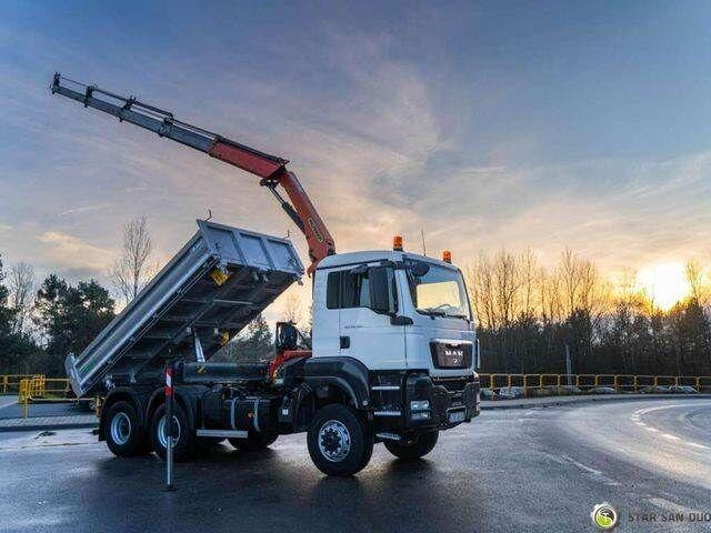 MAN TGS 26.360 6x6 PALFINGER PK 18001 EH Crane Kipe - 翻斗车, 起重车:图4 MAN TGS 26.360 6x6 PALFINGER PK 18001 EH Crane Kipe - 翻斗车, 起重车:图4