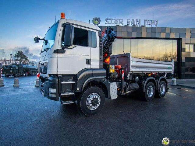MAN TGS 26.360 6x6 PALFINGER PK 18001 EH Crane Kipe - 翻斗车, 起重车:图2 MAN TGS 26.360 6x6 PALFINGER PK 18001 EH Crane Kipe - 翻斗车, 起重车:图2