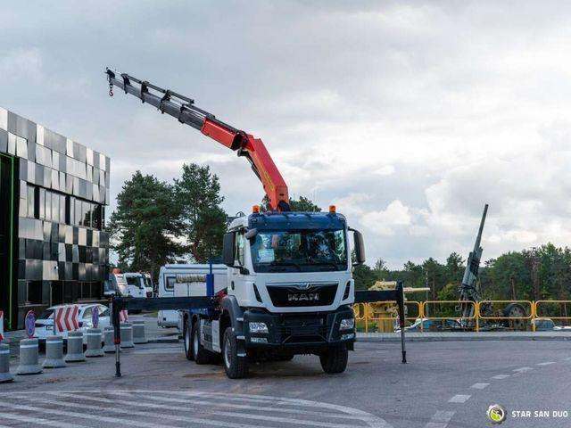 MAN TGS 26.400 6x6 PALFINGER PK 33002 EH Crane Kran - 栏板式/ 平板卡车, 起重车:图3 MAN TGS 26.400 6x6 PALFINGER PK 33002 EH Crane Kran - 栏板式/ 平板卡车, 起重车:图3