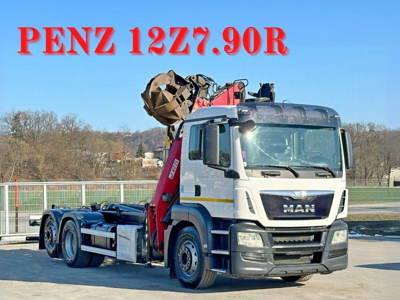 MAN TGS 26.400 Abrollkipper* PENZ 12Z7.90R* TOP - 吊钩升降车, 起重车:图1 MAN TGS 26.400 Abrollkipper* PENZ 12Z7.90R* TOP - 吊钩升降车, 起重车:图1